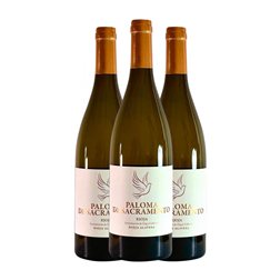 El Sacramento Paloma Seco Rioja 75 cl Vegano Vino Blanco (Caja de 3 unidades)