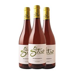 El Sitio Malvasía Seco Islas Canarias 75 cl Vino Blanco (Caja de 3 unidades)
