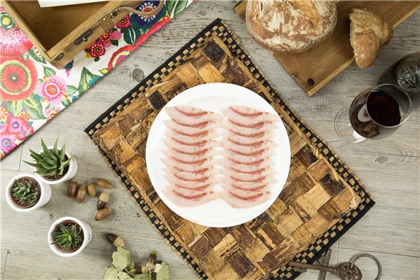 Joue de porc ibérique à la bellota 100%. PACK 3 UD 100g-detalle