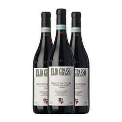 Elio Grasso Grassi Dolcetto Dolcetto d'Alba 75 cl Vino Tinto (Caja de 3 unidades)
