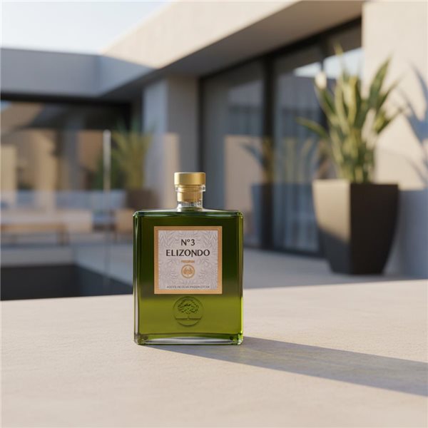 Elizondo Premium Picual Nº3 1L-lateral