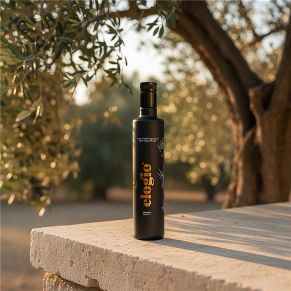 Elogio Premium Picual 500ml-lateral
