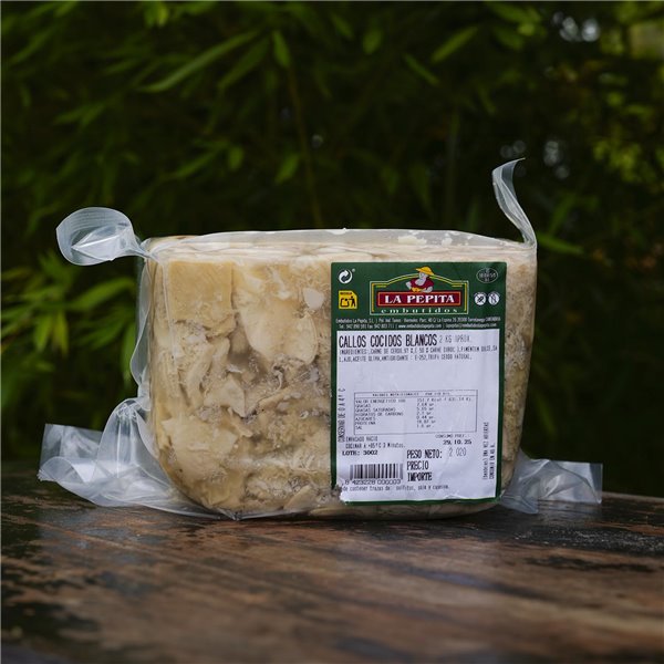 EMBUTIDOS LA PEPITA – Callos Cocidos de Vacuno con Gelatina Natural | Formato 2 Kg | Producto envasado al vacío | 60 días de vida útil-detalle
