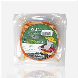 WURSTWAREN LA PEPITA - Traditionell gewürzte Kutteln | 360g Verpackungsgröße | Vakuumverpackung | Hausgemachtes Rezept mit Rinderdarm und -fuß | Fertig zum Aufwärmen | Spanisches Produkt.