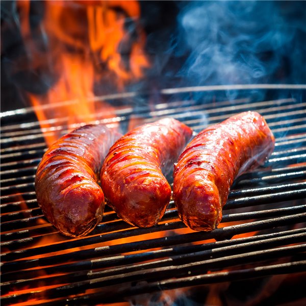EMBUTIDOS LA PEPITA Pack Barbacoa Completo (8 pax), 8 Hamburguesas Mixta(vacuno/cerdo), 6 Chorizos Criollos, 8 Chorizos rojos, 2 Morcillas arroz, 10 Lonchas de Bacon, 1,5 kg Costilla Cerdo Adobada-trasera