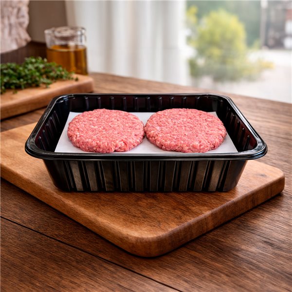 EMBUTIDOS LA PEPITA – Family Pack: Fresh White Longaniza 1.2 kg + Beef Burger Meat (10 pcs.) | Packaged in Protective Atmosphere | Store at 0–4 ºC | Spanish Product-izquierda