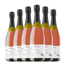 Emendis Nu Allongé Brut Cava 75 cl Espumoso Rosado (Caja de 6 unidades)