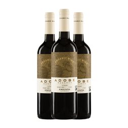 Emiliana Adobe Syrah Valle Central 75 cl Vino Tinto (Caja de 3 unidades)
