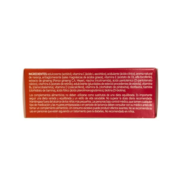 Energie Ginseng et Vitamines 24 comprimés Vitanatur Esencial-detalle