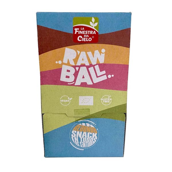 Energy ball coconut & cacao Bio 20x25g La Finestra sul Cielo-izquierda