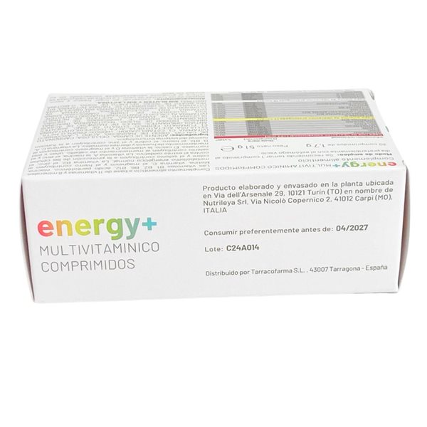 Energy+ Multivitamin mit verzögerter Freisetzung - 11 Vitamine und 8 Mineralstoffe für Energie und Erholung-detalle
