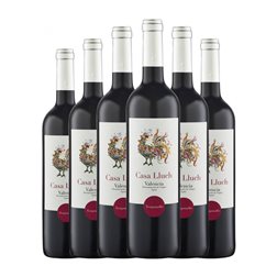 Enguera Casa Lluch Tempranillo Valencia 75 cl Vino Tinto (Caja de 6 unidades)