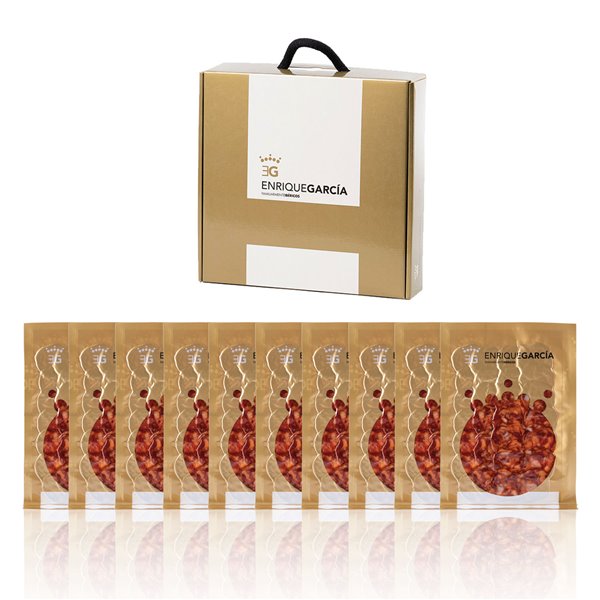 ENRIQUE GARCÍA - Ibérico Extra Chorizo, ganzes Stück vakuumverpackt, ca. 1300 g-trasera