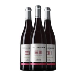 Enrique Mendoza Pinot Negro Alicante 75 cl Vino Tinto (Caja de 3 unidades)