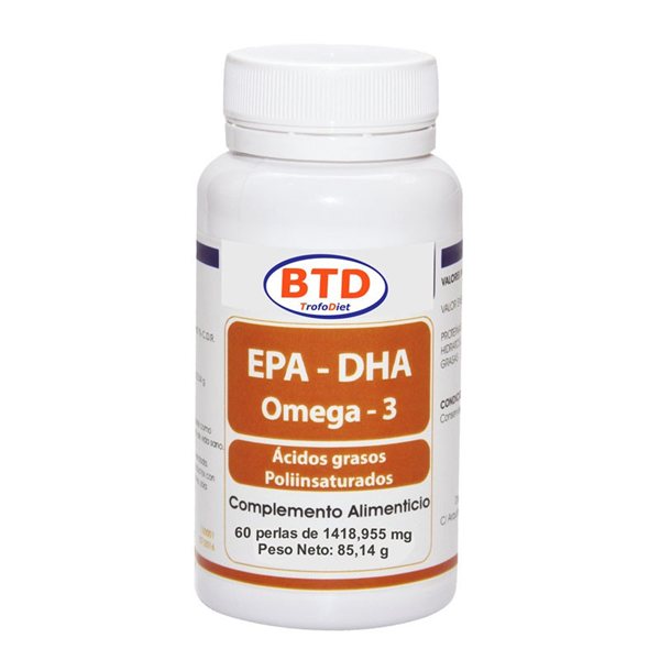 Epa-Dha Omega3 60 pearls BTDIET-detalle