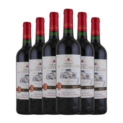Eric Sicaud. Château La Grivelière Blaye Côtes de Bordeaux 75 cl Vino Tinto (Caja de 6 unidades)