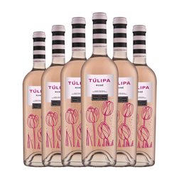 Ermelinda Freitas La Tulipa Touriga Nacional Trocken — Seco Setúbal 75 cl Vino Rosado (Caja de 6 unidades)