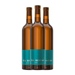 Es Fangar Sa Sivina Seco Pla i Llevant Bio — Biológico 75 cl Vegano Vino Blanco (Caja de 3 unidades)