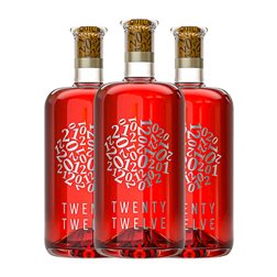 Es Fangar Twenty Twelve 2012 Seco Pla i Llevant Pink — Rosado Bio — Biológico 75 cl Vegano Vino Rosado (Caja de 3 unidades)