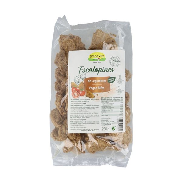 Legume Escalopes 250g Granovita-detalle