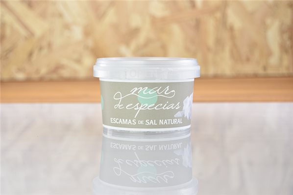 Écailles de sel naturel-lateral