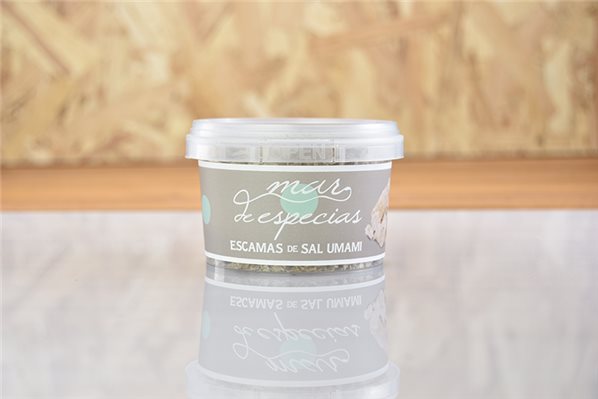 Escamas de Sal Umami-detalle