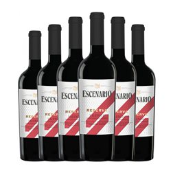 Escenario Valencia Reserva 75 cl Vino Tinto (Caja de 6 unidades)