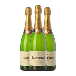 Escofet Rosell 1731 Brut Nature Cava Reserva 75 cl Espumoso Blanco (Caja de 3 unidades)