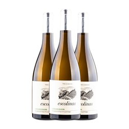 Escolinas Castaño Albarín Vino de Calidad de Cangas 75 cl Vino Blanco (Caja de 3 unidades)