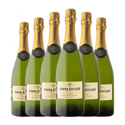Escudé Jordi Lluch Daurat Brut Nature Cava Reserva Bio — Biológico 75 cl Espumoso Blanco (Caja de 6 unidades)