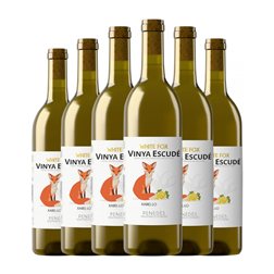 Escudé Jordi Lluch White Fox Seco Penedès Bio — Biológico 75 cl Vino Blanco (Caja de 6 unidades)