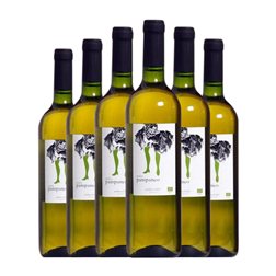 Esencia Rural Pampaneo Airén 75 cl Vino Blanco (Caja de 6 unidades)