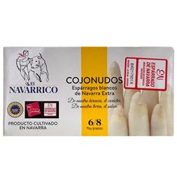Esparragos Blancos Extra Lata 6/8 El Navarrico 425ml