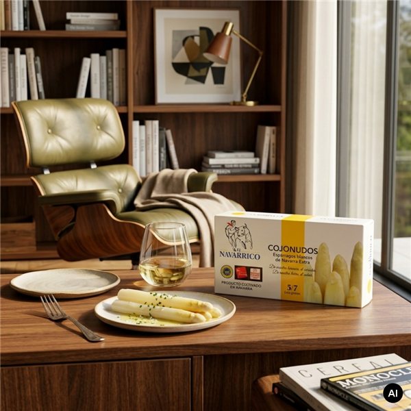 Navarrico Spargel Konserve Conjonudos 5/7 Extra Dick 780g-lateral