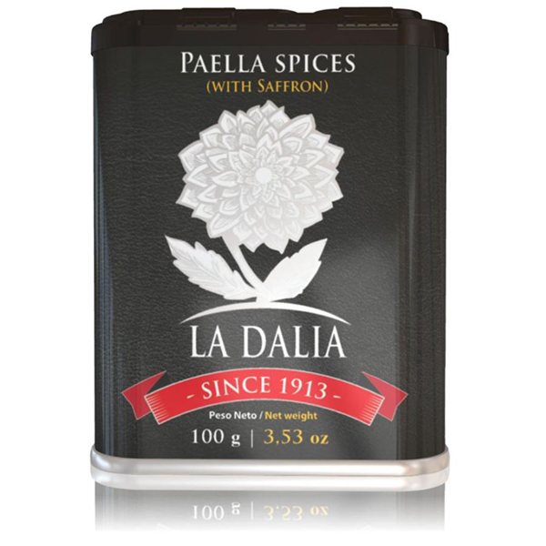 Épices pour Paella au safran 100 g, La Dalia-detalle