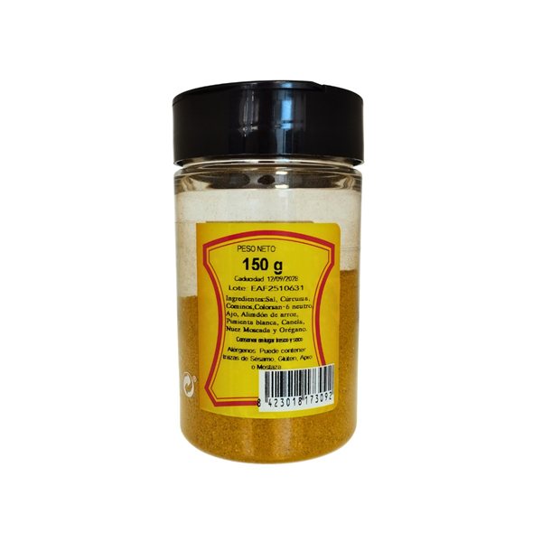 Yellow Pinchitos spices 150 g Afnan-detalle