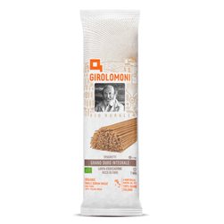 Organic wholemeal spaghetti 500g Girolomoni