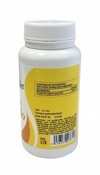 SEA BUCKTHORN 110 Perlen 500 MG-trasera