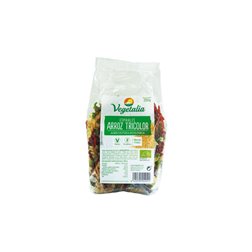 Bio-Dreifarbige Reisnudeln 500g Vegetalia