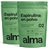 Espirulina en Polvo 100% Pura ALMA (232 gr) Ingrediente Único | Spirulina Vegana, Sin Gluten, Sin Azúcares Añadidos y Hecha en España – Superalimento Verde para Agua, Zumos y Batidos