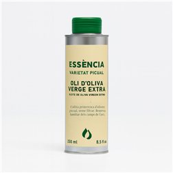 Essència – Aceite de Oliva Virgen Extra Picual - Cosecha Temprana - Lata 250 ml