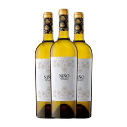 Esteban Martín Niño Mimado Chardonnay Seco Cariñena 75 cl Vegano Vino Blanco (Caja de 3 unidades)