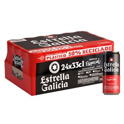 Estrella Galicia Paket 24 Dosen (Versand nur in die Gemeinschaft Madrid)