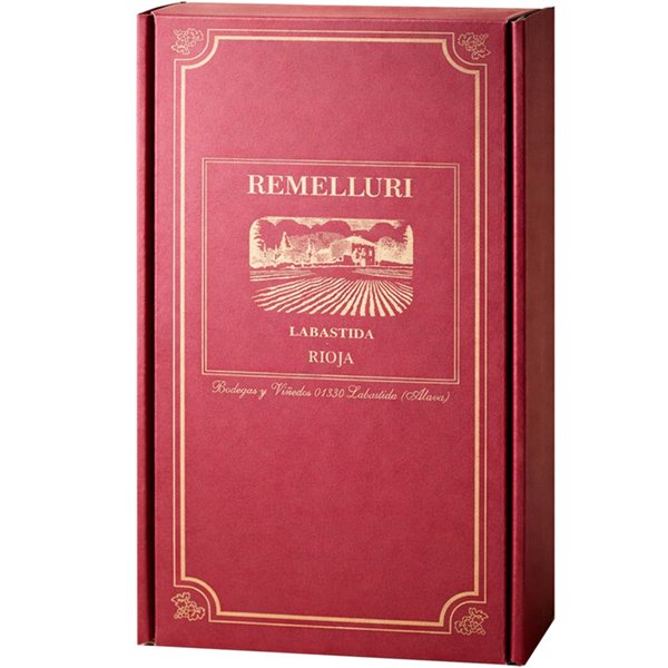 Estuche 2 botellas Remelluri Reserva 2017-detalle