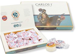 Estuche 390 gr Polvorones Carlos I