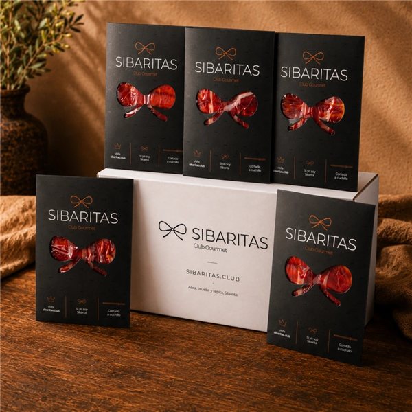 Estuche de jamón ibérico de cebo-trasera