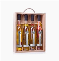 ESTUCHE DE MADERA  AOVE CONDIMENTADOS