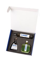 La traducción al alemán de "Estuche 'El Morer - AOVE'" sería: 

"Geschenkbox 'El Morer - AOVE'"