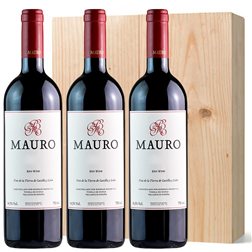 Estuche Madera 3 Mauro Crianza 2023