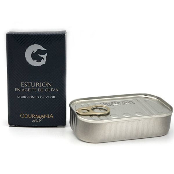 Esturgeon à l'huile d'olive-detalle